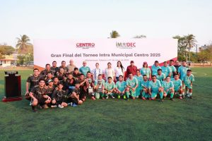 El Gobierno de Centro fomenta integración y bienestar con el Torneo Intramunicipal de Fútbol Centro 2025