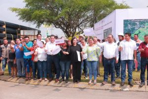 Da Yolanda Osuna Huerta banderazo a construcción de tres líneas de agua potable para 100 mil habitantes de Centro