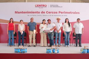 750 ganaderos de Centro reciben apoyo para cercos perimetrales con insumos a bajo costo