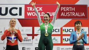 Yareli Acevedo gana oro en la Copa Mundial de Ciclismo de Pista 2026 en Australia
